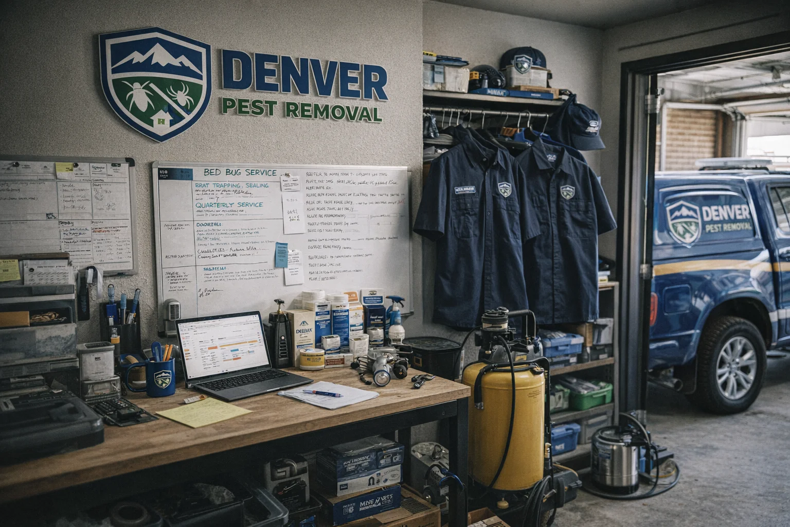 Denver Pest Removal - Workspace Interior